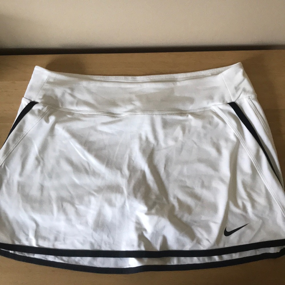 Nike Dri-Fit White Tennis Skirt